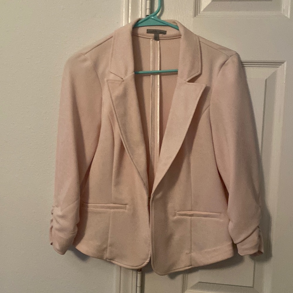 Pink blazer